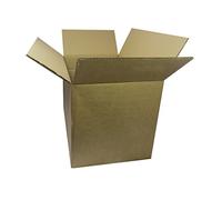 Triplast 457 x 457 x 305mm Large Double Wall 18x18x12" Cardboard Removal Moving Storage Boxes (Pack of 15)