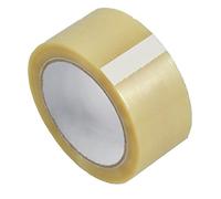 Triplast 48 mm x 66 m Heavy Duty Vinyl PVC Parcel Packing Tape - Clear
