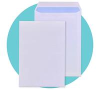 Triplast 500 x C4 White Self Seal Security Envelopes (Size: 324x229mm) | Fully Opaque, Self Sealing & Printer Safe Mailing Paper Envelopes | Ideal for Everyday Home, Office & Commercial Use