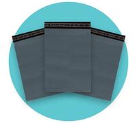 Triplast 6 x 9-Inch Plastic Mailing Postal Bag - Grey (Pack of 200)