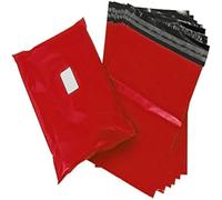 Triplast 6 x 9-Inch Plastic Mailing Postal Bag - Red (Pack of 200)