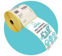 Triplast 8000 x White Roll Thermal Printer Labels (4x6 inch / 102x152mm) - for Printing Courier & Shipping Labels - Compatible with All Thermal Printers
