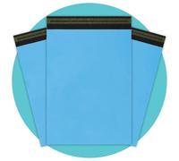 Triplast 9 x 12-Inch Plastic Mailing Postal Bag - Baby Blue (Pack of 100)
