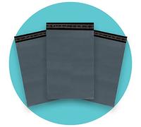 Triplast 9 x 12-Inch Plastic Mailing Postal Bag - Grey (Pack of 100)