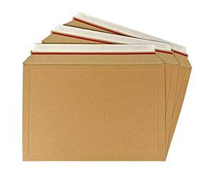 Triplast A4 Size 334x234mm Strong Rigid Cardboard Envelopes Postal Mailers (Pack of 25)