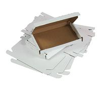 Triplast C6 160 x 110 x 20 mm White PIP Cardboard Large Letter Postal Box for Royal Mail (Pack of 5)