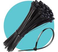 Triplast Essential Cable Ties, Black, 300mm x 3.6mm, Pack of 200
