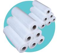 Triplast Pallet Stretch Shrink Wrap Roll (400mm x 250m) - Pick Qty & Colour - Heavy Duty Pallet Wrap, Industrial Stretch Wrap, Packaging Cling Film, Strong Plastic Wrap, Luggage Wrap (Clear, 12 Rolls)
