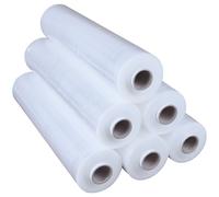 Triplast Pallet Wrap 400mm x 250m, 17mu Clear 6 Rolls