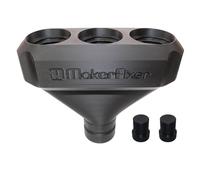 Triple 32mm/38mm Universal Hose Connector Tool Y Splitter Compatible with DeWalt AirLock DWV9000