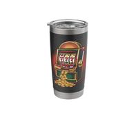 Triple 7 Jackpot Slot Machine Coins Winner Stainless Steel Insulated Tumbler