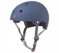 Triple 8 Brainsaver EPS Skateboard/BMX Helmet Rubber Blue