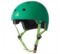 Triple 8 Brainsaver EPS Skateboard/BMX Helmet Rubber Kelly Green