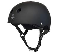 Triple 8 Brainsaver Sweatsaver Helmet All Black Rubber M