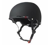 Triple 8 Gotham Biking Helmet, Black Rubber, S/M, 3302