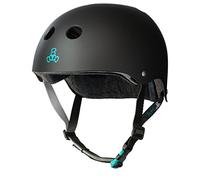 Triple 8 New York Kids' Triple 8 Sweatsaver Cert Tony Hawk Pro Edition S/M Outdoor Safety Helmet, Black, Small/Medium