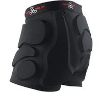 Triple 8 Unisex Bumersaver Skateboarding Shorts, Black, L UK