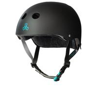 Triple 8 New York Kids' Sweatsaver Cert Tony Hawk Pro Edition Outdoor Safety Helmet, Black, Extra Small