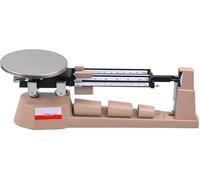 Triple Beam Mechanical Balance Scale with 2610g Capacity and 0.1g Accuracy, Includes Weight Set and Zero Adjustment Knob, Battery-Free for Scientific and Educational Use