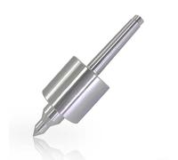 Triple Bearing Live Center for Morse Taper For Lathe Tailstock Offering Stable Rotation and High Accuracy for CNC For Lathe Machining Processes (MT1)