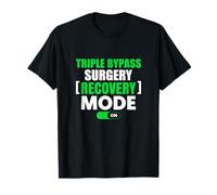 Triple Bypass Heart Surgery Recovery Mode On Get Well Soon T-Shirt
