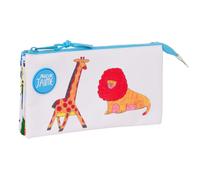 Triple Carry-All Algo De Jaime White 22 X 12 X 3 Cm NEW