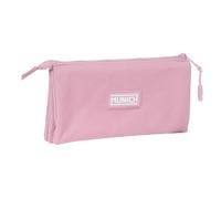 Triple Carry-all Munich Basic Pink 22 x 12 x 3 cm