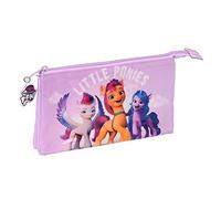 Triple Carry-All My Little Pony Lilac (22 X 12 X 3 Cm) NEW