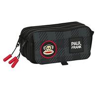 Triple Carry-All Paul Frank Campers Black (21,5 X 10 X 8 Cm) NEW