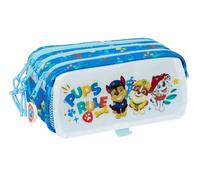 Triple Carry-All The Paw Patrol Pups Rule Blue 21,5 X 10 X 8 Cm NEW