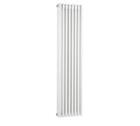 Triple Column Traditional Radiator 1500 x 368mm, High Gloss White