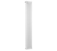 Triple Column Traditional Radiator 1800 x 287mm, High Gloss White