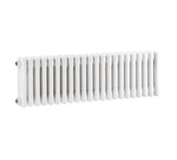 Triple Column Traditional Radiator 300 x 999mm, High Gloss White