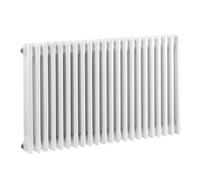 Triple Column Traditional Radiator 600 x 999mm, High Gloss White