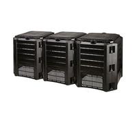 Modular Composter Compost Bin 1200L Black Best Quality Garden Bin UK