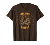 Triple Crowns TRAIL GOALS AT/PCT/CDT Hiking T-Shirt