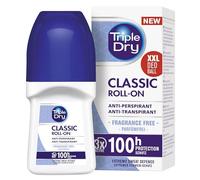 Triple Dry Classic Fragrance Anti-Perspirant Roll On | 100-Hour Protection Against Excessive Sweating| Fights Odour| Triple Active Formula | Classic Fragrance | Clinically Proven | Unisex