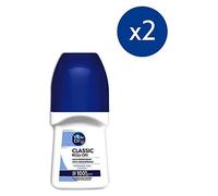 Triple Dry Classic Fragrance Free Anti-perspirant Roll on 50ml 100hr x2 Bundle