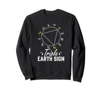 Triple Earth Sign Zodiac Taurus Capricorn Virgo Sweatshirt