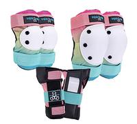 Triple Eight Saver Series 3-Pack Pad Set- Ideal for Skateboarding, in-line Skating, Roller Skating, and Biking