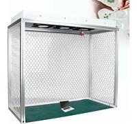 Triple Fan Laminar Flow Hood Aluminum Laboratory Grade Vertical Laminar Flow Hood for Phone Repair Workshop Laboratory