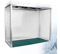 Triple Fan Laminar Flow Hood, Efficient Filter Workbench, Vertical Air Flow Clean Bench ISO 5 Cleanliness, with Low Noise and Spacious Work Area for Phone Repair Workshop