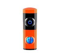 Triple Flame Touch-Sensitive Lighter, Refillable Butane, Metal Portable Design, Large Capacity, Multi-Function, Ideal for Gifting and Everyday Use