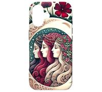 Triple Goddess Artwork Maiden Mother Crone Wiccan Case for iPhone 17