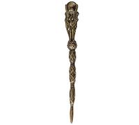 Triple Goddess Mystical Wand Three Sided Mother Maiden Crone Handle Details, Collectible Celtic Inspired Boho Home Accent Decor Piece, Spiritual Gift for Women, 14 Inches