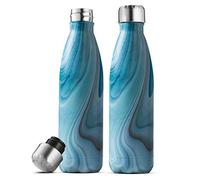 Triple Insulated Stainless Steel Water Bottle Set - 500ml Insulated, Leakproof Travel Bottles Keep Hot & Cold - BPA-Free Reusable Flask