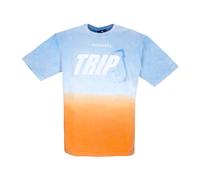 Triple J Cyan/Orange Degrade Tee, male, Mauna Kea, T-Shirts, Multicolor, S, Tops S