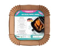 TRIPLE K&S 100 x 2-4.1 Litre Non-Stick Baking Paper for Xiaomi Philips Cosori Airfryer 16 x 16 cm