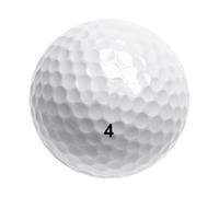 Triple Layer Golf Ball - Practice Balls 1pcs | Stable Handling Swing Putter Assist Training Accessory, Suitable For Higher Skill Golfers, White High Velocity