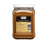Triple Lion Cayenne Pepper 500g | Ground Hot Chilli Powder | Spicy Seasoning for Cooking & Marinades